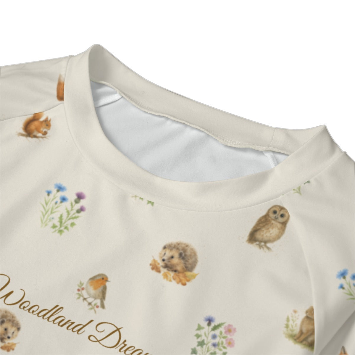 Damen Pyjama „Woodland Dreams“ – Langarm Schlafanzug im Wrendale Stil