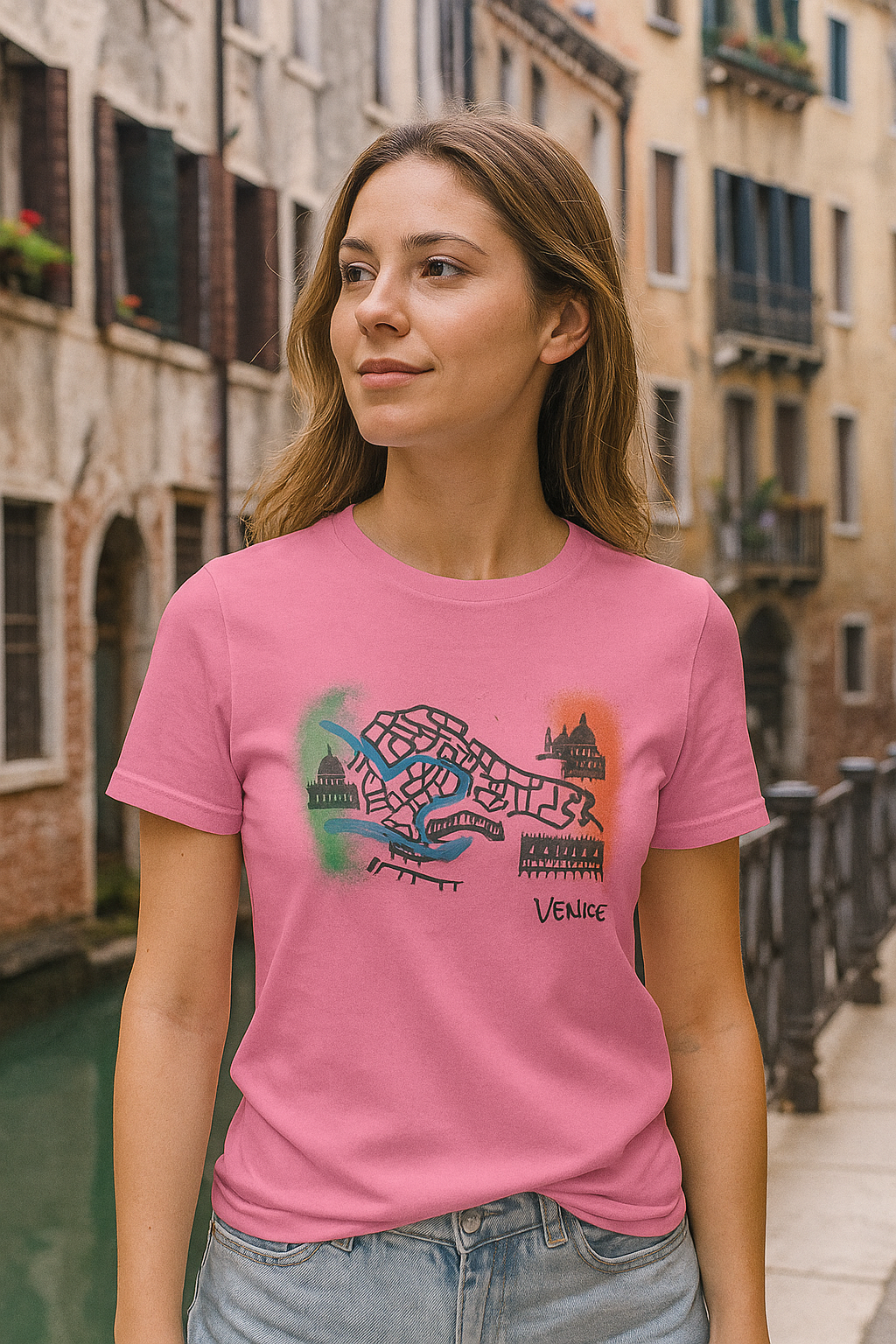 Softstyle T-Shirt für Damen - Venedig