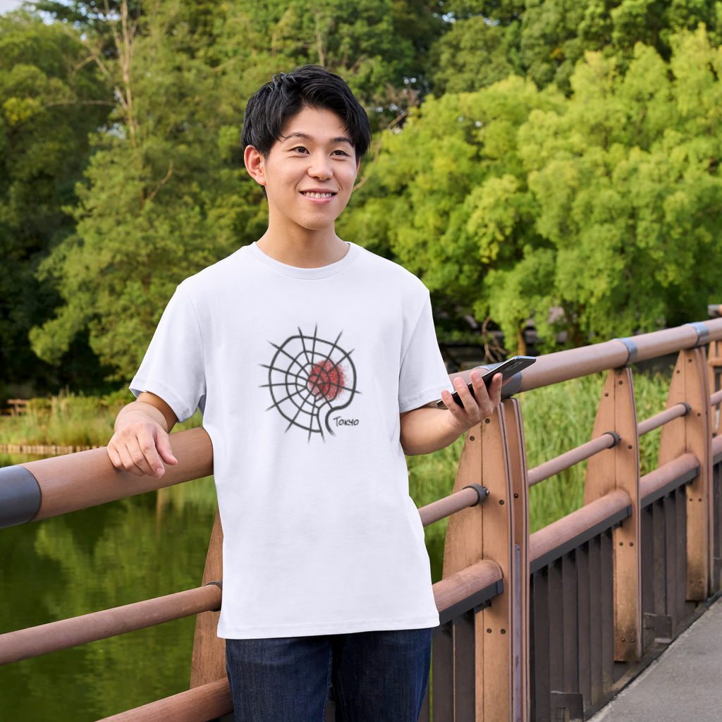 Stylisches Unisex T-Shirt mit Tokyo Stadtkarte – Japan Streetwear Look